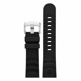 PULSEIRA LUMINOX BORRACHA  CINZA CHUMBO- 24 mm FPX.3800.80Q.K