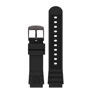 PULSEIRA LUMINOX DE BORRACHA  PRETA- 19 mm FPX.1901.21B.K