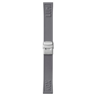PULSEIRA LUMINOX BORRACHA  CINZA- 22 mm FPX.2205.80Q.K
