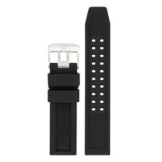PULSEIRA LUMINOX BORRACHA PRETA- 23mm FPX.3050.20Q.2.K