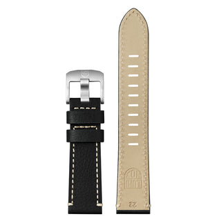 PULSEIRA LUMINOX COURO PRETA - 22mm - FEX.2202.20Q.K