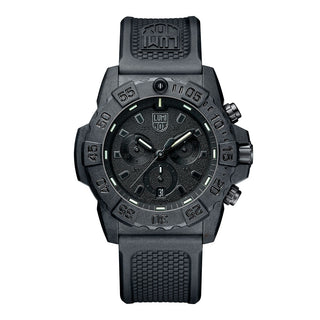 RELÓGIO LUMINOX NAVY SEAL CHRONOGRAPH 45 MM CÓD.3581 BLACKOUT