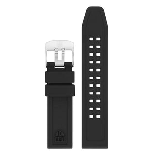 PULSEIRA LUMINOX BORRACHA PRETA - 20mm - FPX.7050.20Q.K