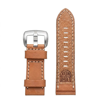PULSEIRA LUMINOX COURO MARROM CLARO - 28MM FEX.9400.70Q.K