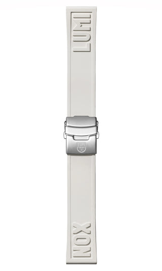 PULSEIRA LUMINOX BORRACHA BRANCA - 24mm - FPX.2406.11Q.K
