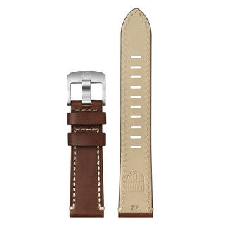 PULSEIRA LUMINOX COURO MARROM - 22mm - FEX.2202.71Q.K