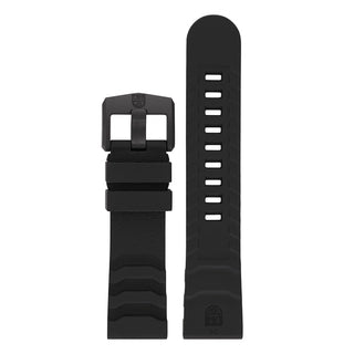 PULSEIRA LUMINOX BORRACHA PRETA - 24MM FPX.3800.20B.K