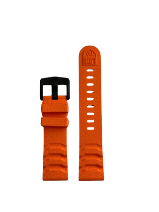 PULSEIRA LUMINOX BORRACHA LARANJA - 24 mm - FPX.3800.35B.K