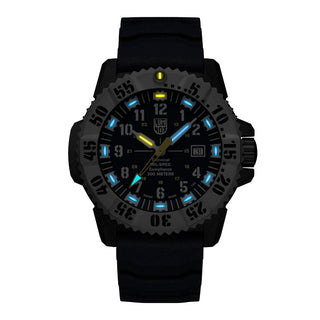 RELÓGIO LUMINOX MIL-SPEC (COMBO RELÓGIO COM 2 PULSEIRAS - BORRACHA AZUL + TECIDO PRETO) 46 MM CÓD. 3355.SET