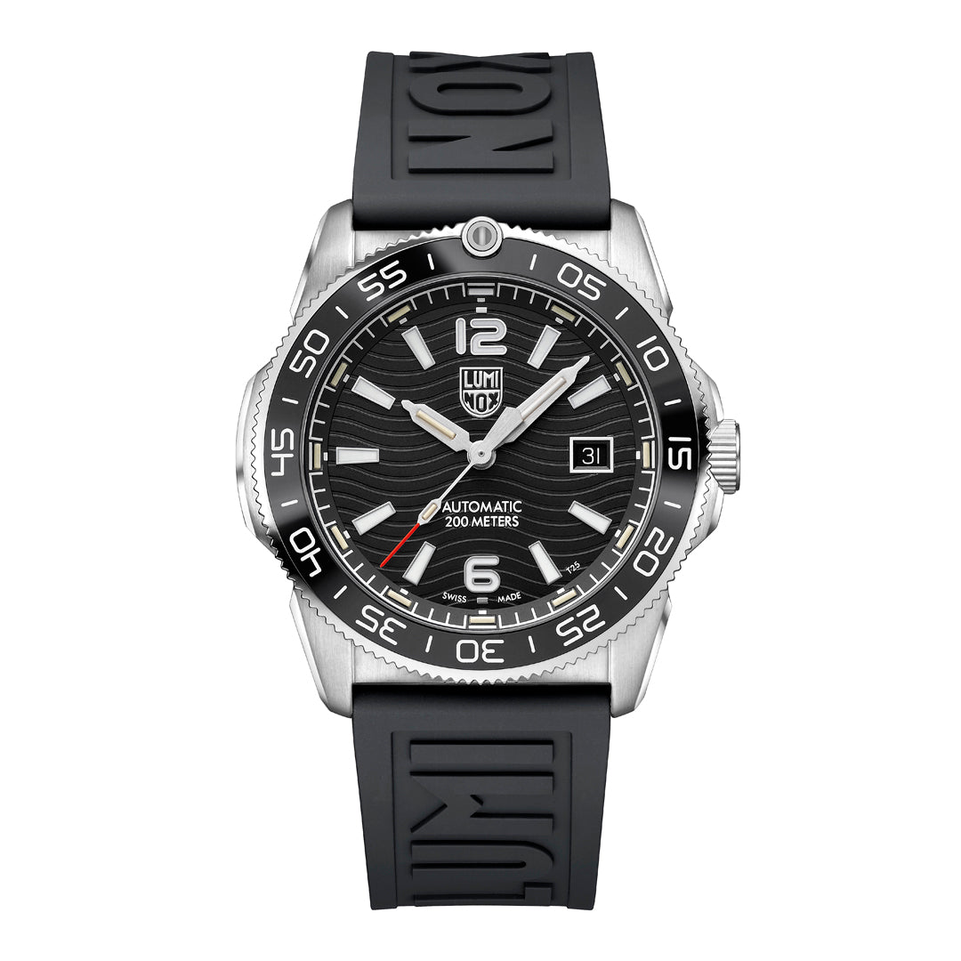 Luminox Pacific Diver 42mm, Orologio Subacqueo Automatico Con Cinturino In Gomma, Vetro Zaffiro E Illuminazione Autoalimentata