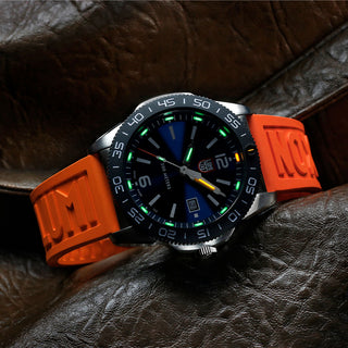 RELÓGIO LUMINOX PACIFIC DIVER 44MM CÓD. 3123 LARANJA